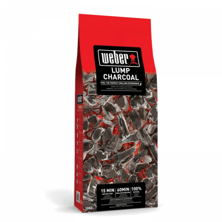 Уголь кусковой Weber 10 кг.