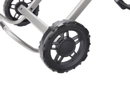 Гриль газовый Weber Traveler Stealth Edition 9013075, черный, портативный