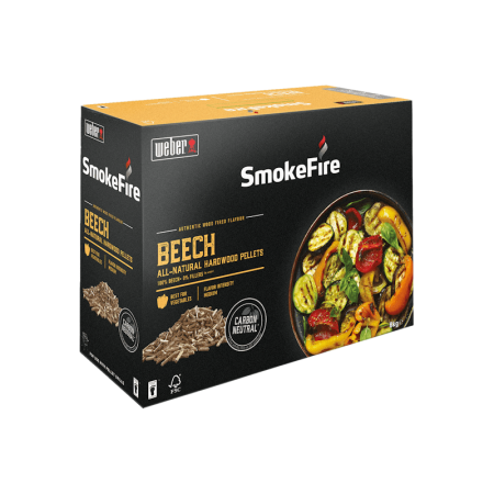 Пеллеты древесные Weber 18292, Бук 8 кг.
