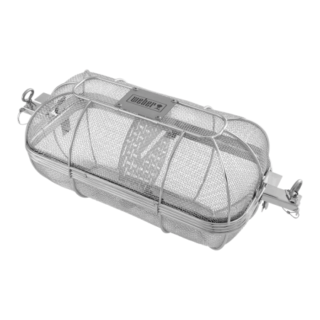 Корзина для вертела Weber Crafted 7686, серебристая