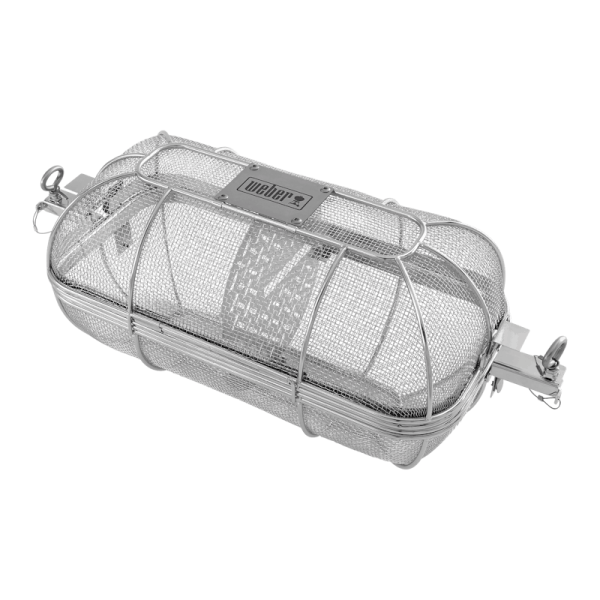 Корзина для вертела Weber Crafted 7686, серебристая