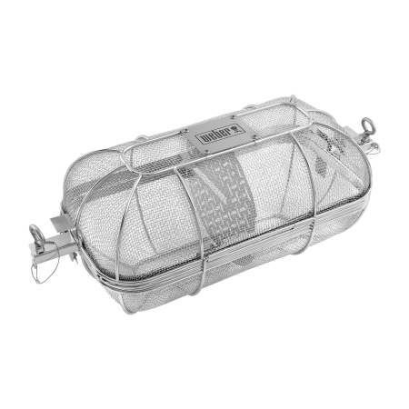 Корзина для вертела Weber Crafted 7686, серебристая