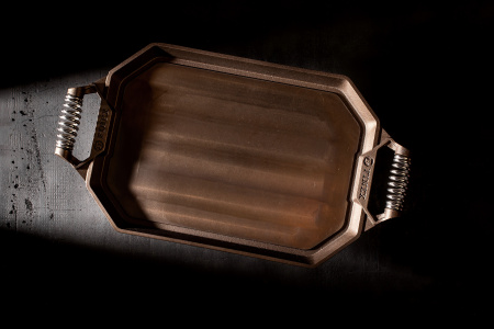 Противень чугунный с двумя ручками Grill Pan D=44