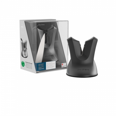 Точилка для ножей AnySharp X-Blade Professional металлический корпус (Серый)
