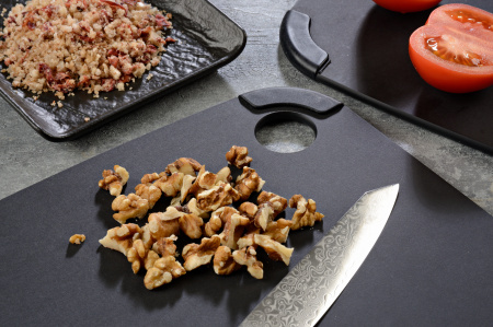 Доска разделочная Base Kitchen, цвет черный, размер 37.0 х 27.5