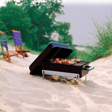 Гриль угольный Weber Go-Anywhere 1131004, черный