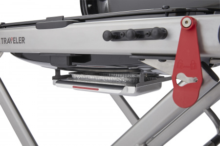 Гриль газовый Weber Traveler 9010021, черный, портативный