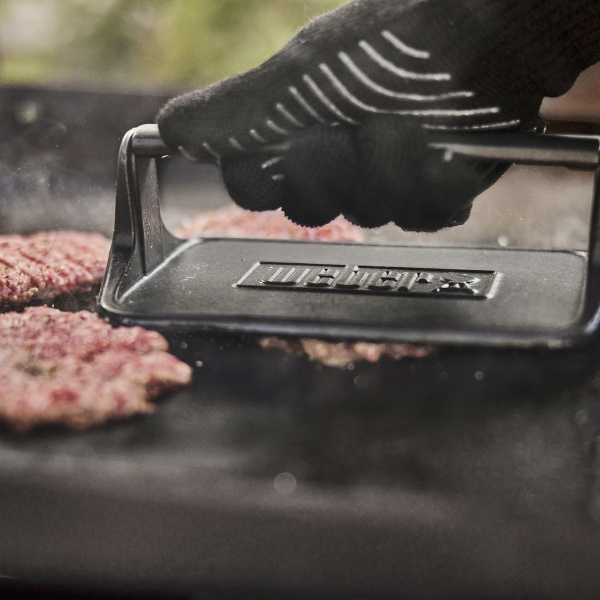 Пресс чугунный Weber 6785, черный